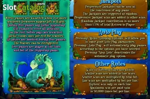 Οθόνη5. Loch Ness Loot Κουλοχέρης