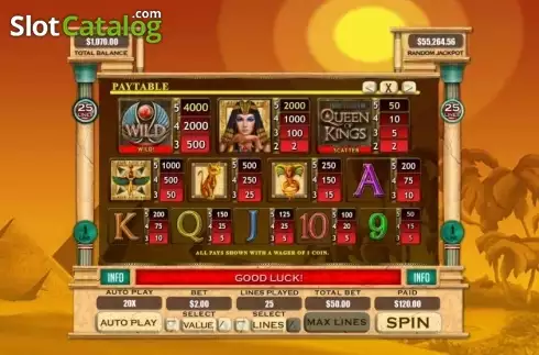 Οθόνη4. Queen of Kings Κουλοχέρης