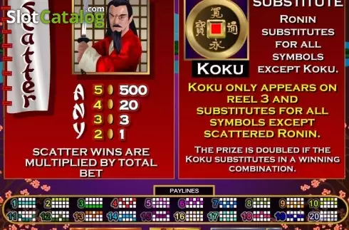 Οθόνη5. Ronin (RTG) Κουλοχέρης