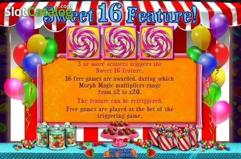 Οθόνη8. Sweet 16 Κουλοχέρης