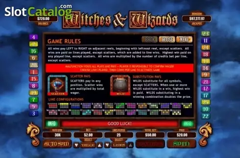 Οθόνη5. Witches & Wizards Κουλοχέρης 