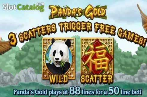 Panda's Gold (RTG) Λογότυπο Panda's Gold (RTG) Λογότυπο