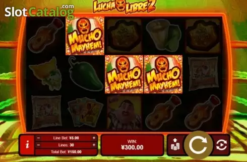 Οθόνη3. Lucha Libre 2 Κουλοχέρης