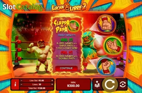 Οθόνη4. Lucha Libre 2 Κουλοχέρης