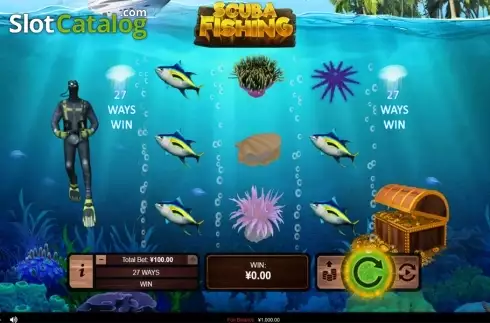 Οθόνη2. Scuba Fishing Κουλοχέρης