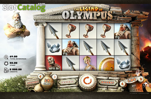 Ροδέλες. Legend of Olympus Κουλοχέρης 