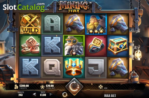 Οθόνη2. Mining Fever Κουλοχέρης
