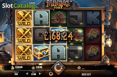 Οθόνη5. Mining Fever Κουλοχέρης