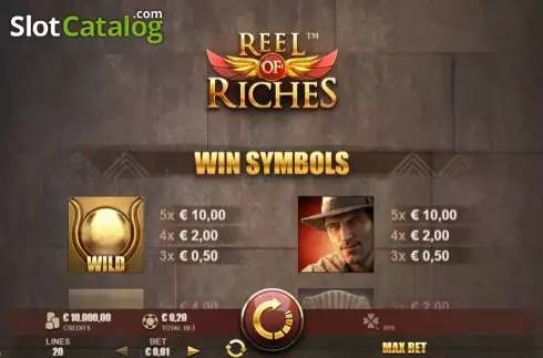 Οθόνη9. Reel of Riches Κουλοχέρης