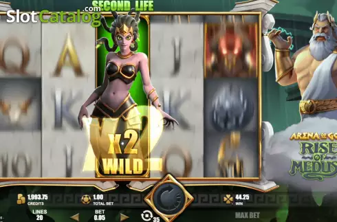 Οθόνη8. Arena of Gods - Rise of Medusa Κουλοχέρης