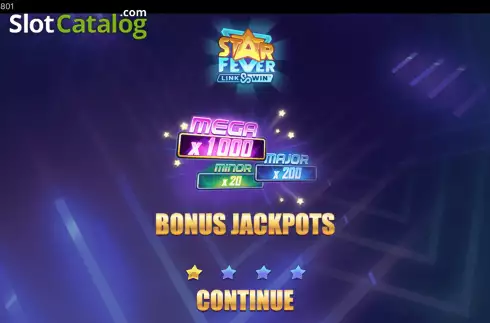 Οθόνη2. Star Fever Link and Win Κουλοχέρης