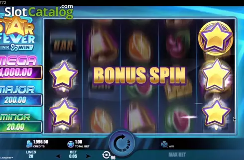 Οθόνη4. Star Fever Link and Win Κουλοχέρης