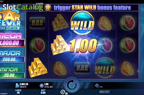 Οθόνη6. Star Fever Link and Win Κουλοχέρης