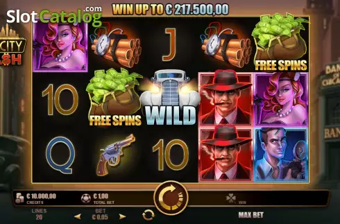 Οθόνη3. Big City Cash Κουλοχέρης