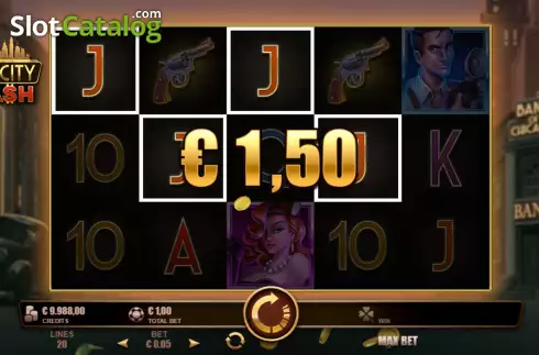 Οθόνη4. Big City Cash Κουλοχέρης