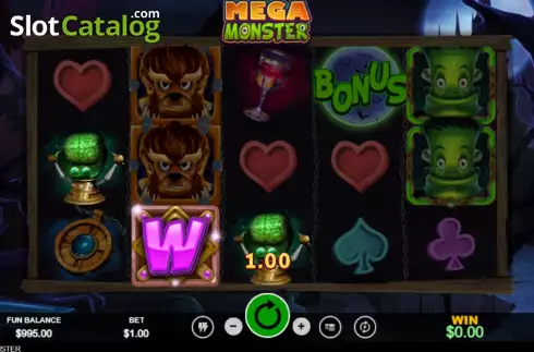 Οθόνη3. Mega Monster Κουλοχέρης 