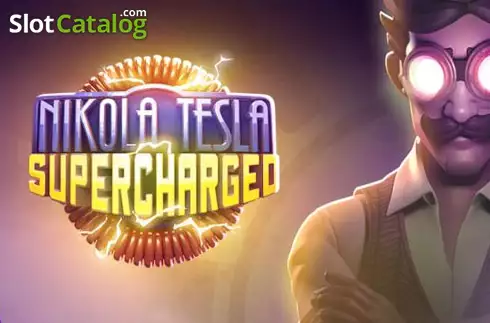 Nikola Tesla Supercharged Λογότυπο Nikola Tesla Supercharged Λογότυπο