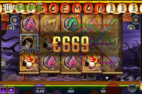 Οθόνη3. Ninja Hero Goemon Κουλοχέρης
