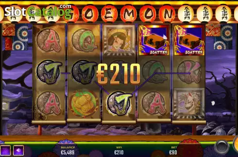 Οθόνη4. Ninja Hero Goemon Κουλοχέρης