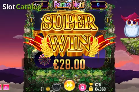 Οθόνη4. Fantasy Night Κουλοχέρης