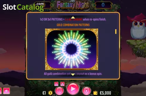 Οθόνη7. Fantasy Night Κουλοχέρης