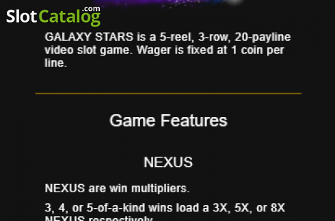 Οθόνη6. Galaxy Stars Κουλοχέρης