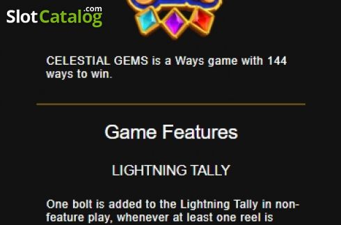 Οθόνη6. Celestial Gems Κουλοχέρης