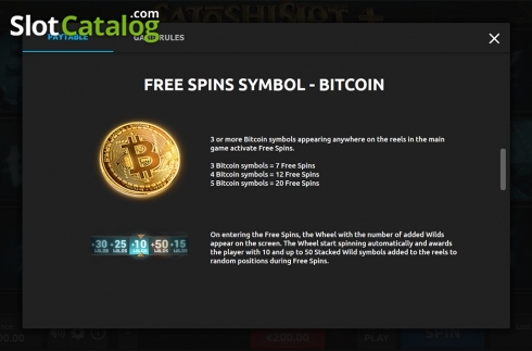 Οθόνη9. SatoshiSlot + Κουλοχέρης