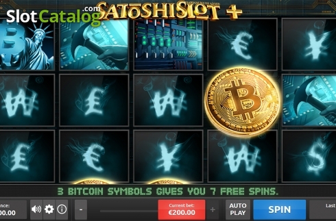 Οθόνη2. SatoshiSlot + Κουλοχέρης