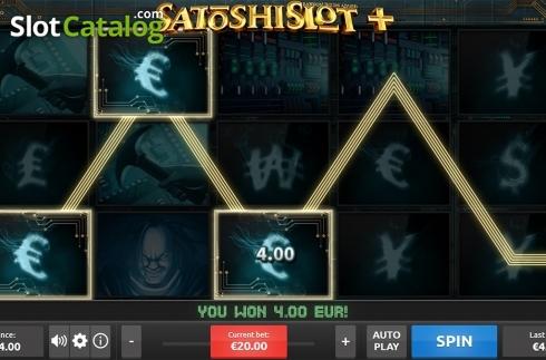Οθόνη4. SatoshiSlot + Κουλοχέρης