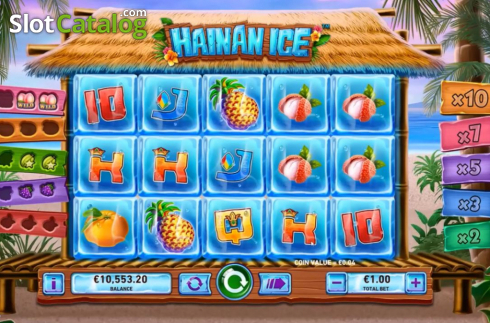 Οθόνη3. Hainan Ice Κουλοχέρης