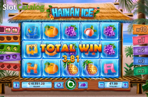 Οθόνη5. Hainan Ice Κουλοχέρης