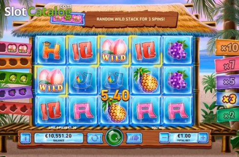 Οθόνη4. Hainan Ice Κουλοχέρης