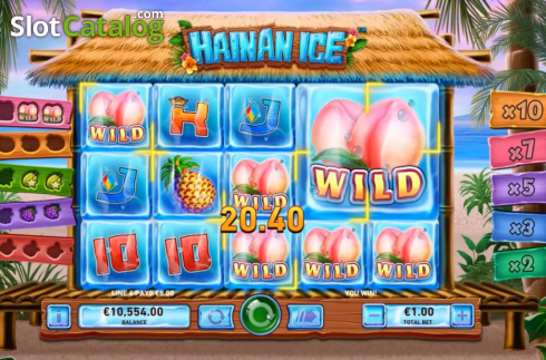 Οθόνη6. Hainan Ice Κουλοχέρης