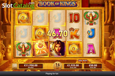 Οθόνη9. Book Of Kings (Rarestone Gaming) Κουλοχέρης