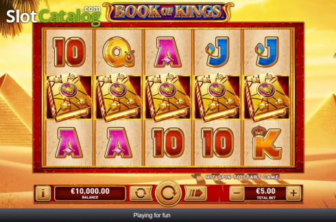 Οθόνη3. Book Of Kings (Rarestone Gaming) Κουλοχέρης