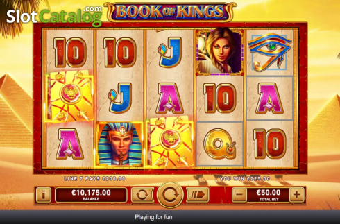 Οθόνη4. Book Of Kings (Rarestone Gaming) Κουλοχέρης