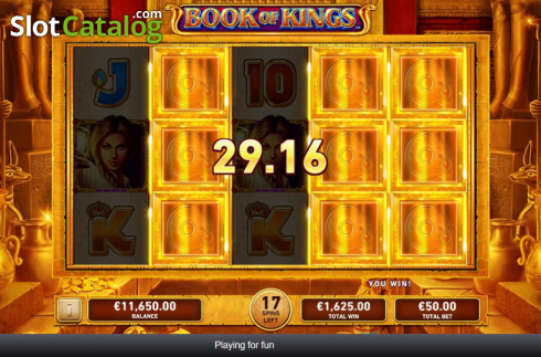Οθόνη8. Book Of Kings (Rarestone Gaming) Κουλοχέρης
