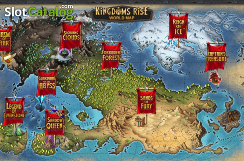 Οθόνη7. Kingdoms Rise: Legend Of Elvenstone Κουλοχέρης 