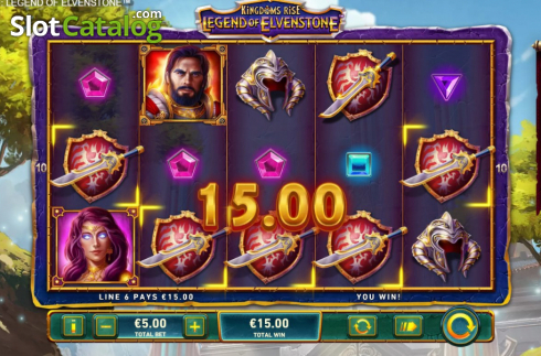 Οθόνη3. Kingdoms Rise: Legend Of Elvenstone Κουλοχέρης 
