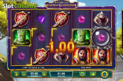 Οθόνη4. Kingdoms Rise: Legend Of Elvenstone Κουλοχέρης 