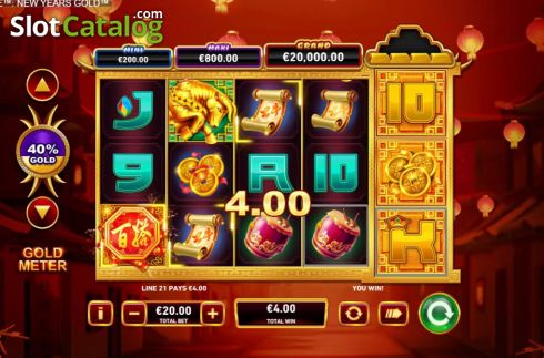 Οθόνη6. Gold Pile: New Years Gold Κουλοχέρης