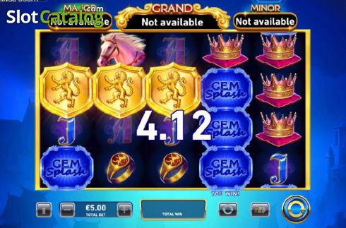 Οθόνη6. Kings Court Gem Splash Κουλοχέρης 