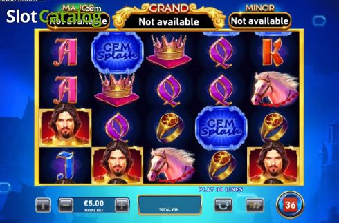 Οθόνη2. Kings Court Gem Splash Κουλοχέρης 