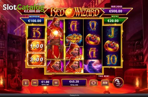 Οθόνη8. Red Wizard Κουλοχέρης