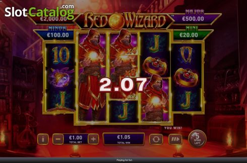 Οθόνη6. Red Wizard Κουλοχέρης