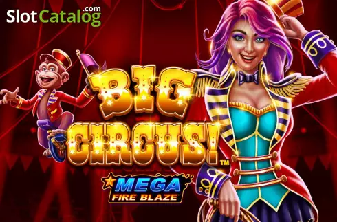 Mega Fire Blaze Big Circus Λογότυπο