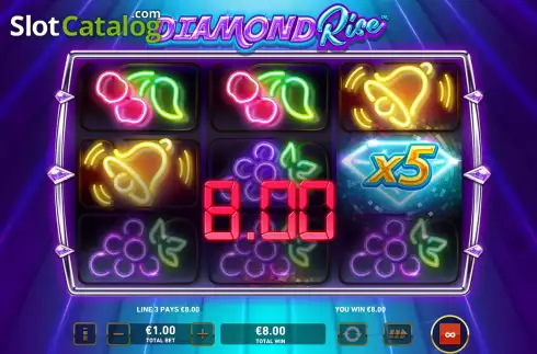 Οθόνη4. Diamond Rise Κουλοχέρης