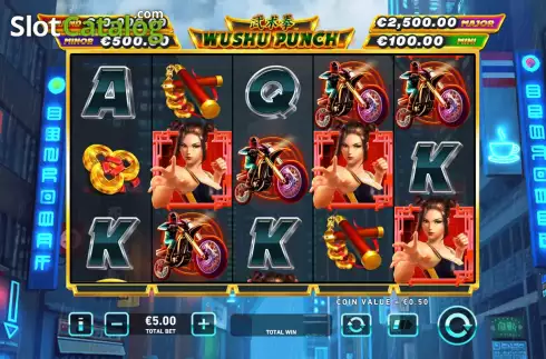 Οθόνη3. Wushu Punch Κουλοχέρης