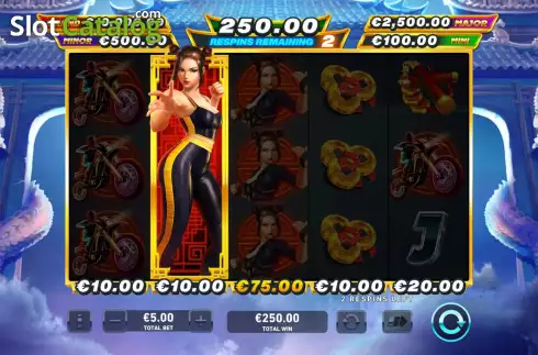 Οθόνη8. Wushu Punch Κουλοχέρης